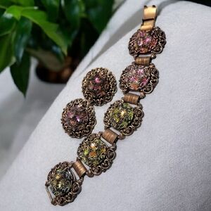 Elegant Vintage-Inspired Jewelry Set Signed